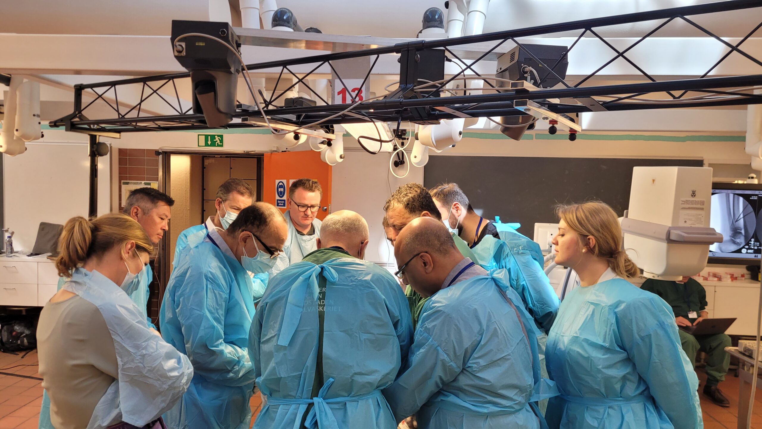 portique de captation chirurgical